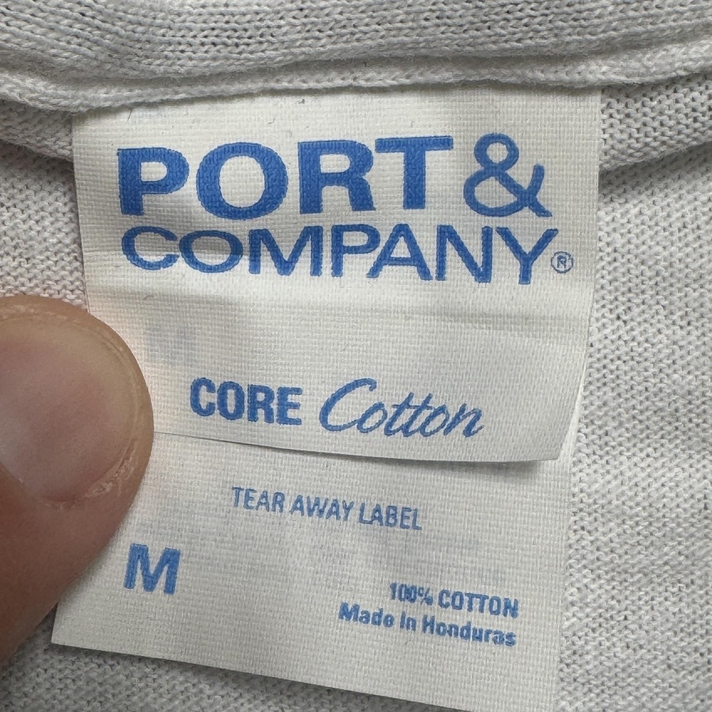 Jewish Camp Teacher Shirt Mens Medium White Port & Company Ringer Graphic - Picture 4 of 8